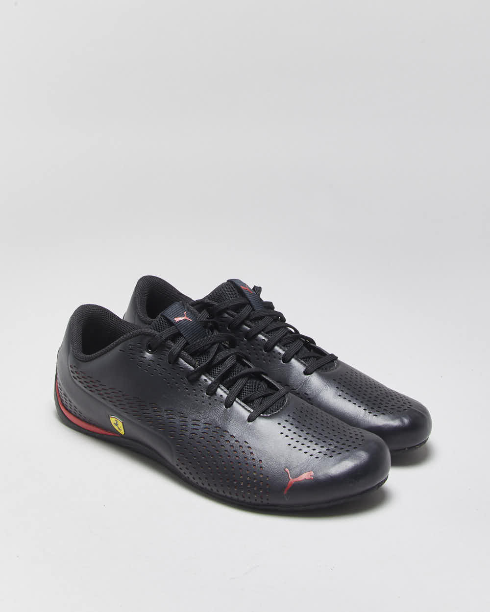2019 Puma x Ferrari  Drift Cat 5 Low Leather Trainers - UK9.5