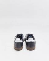 DS 2024 Adidas Samba OG Black/White Leather Trainers - UK8.5