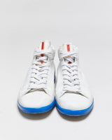 2018 Prada Sport Calfskin Leather High Top Trainers - UK7.5
