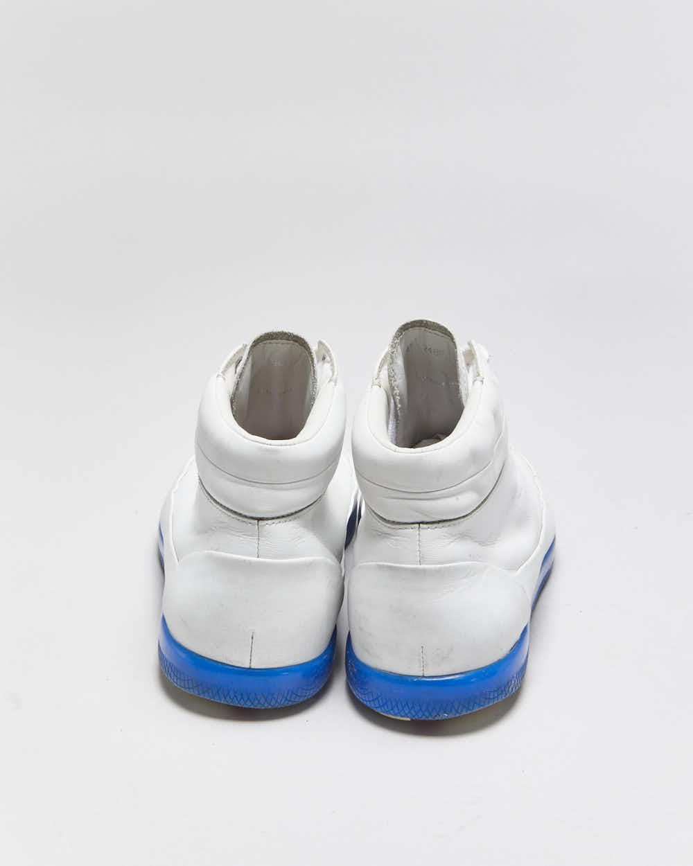 2018 Prada Sport Calfskin Leather High Top Trainers - UK7.5