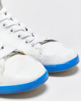 2018 Prada Sport Calfskin Leather High Top Trainers - UK7.5