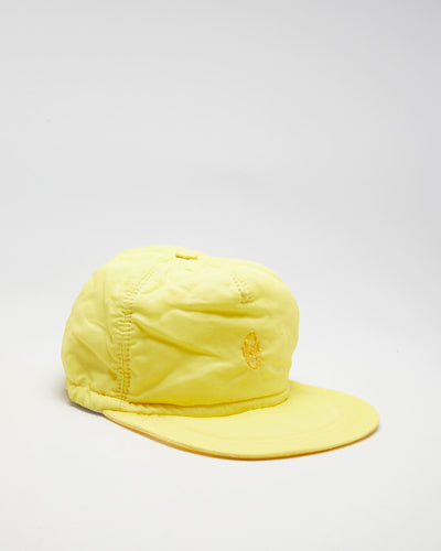 Vintage 80s Conte Of Florence Yellow Snapback Hat - Adjustable