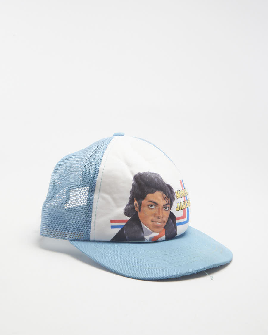Vintage 80s Michael Jackson Trucker Hat - Adjustable