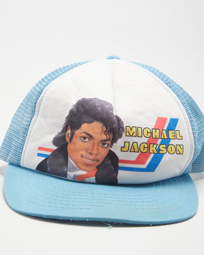 Vintage 80s Michael Jackson Trucker Hat - Adjustable