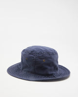 00s Y2K Adidas Blue Navy Bucket Hat - M