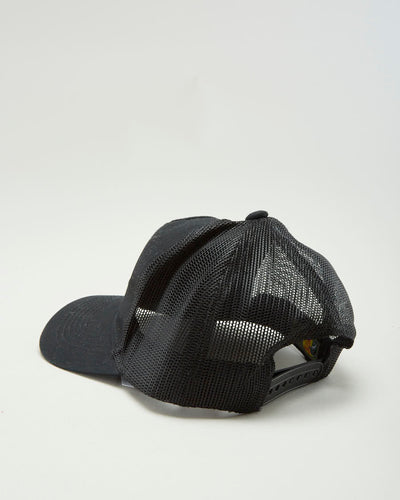 00s Bass Pro Shops Black Trucker Hat - Adjustable