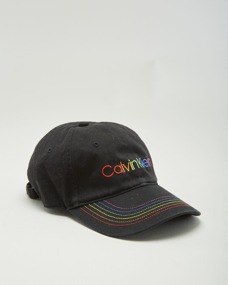 Calvin Klein Black Rainbow Cap - Adjustable