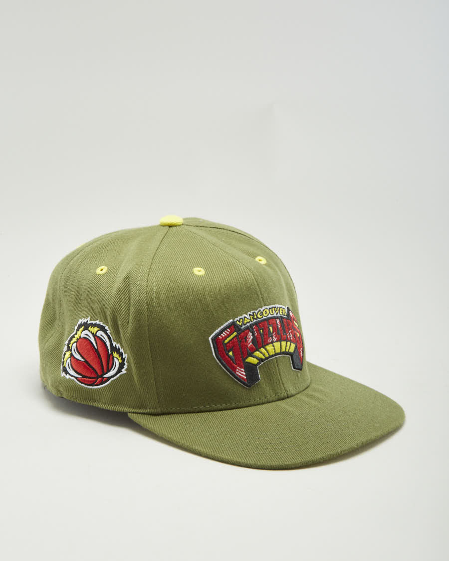 Mitchell &amp; Ness NBA Vancouver Grizzles Green Fitted Cap - 7 1/4