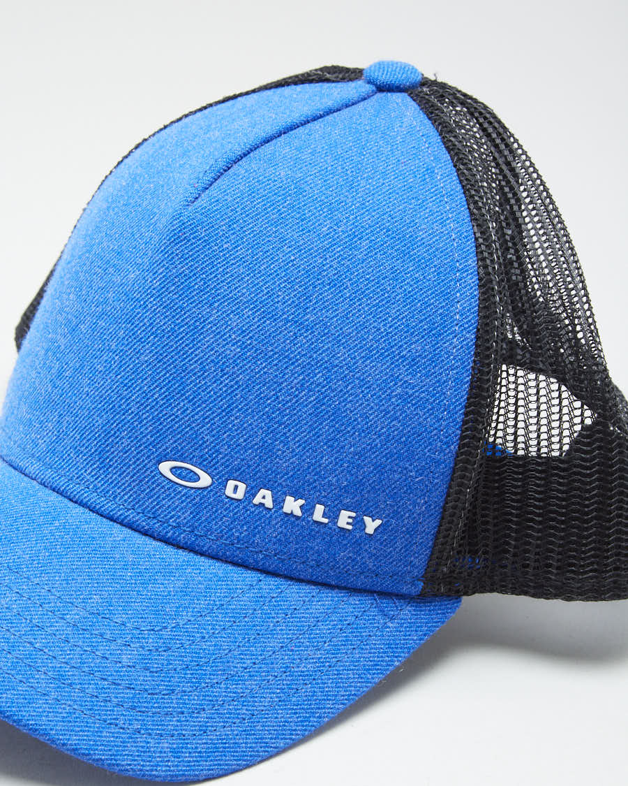 Oakley Blue Trucker Hat - Adjustable