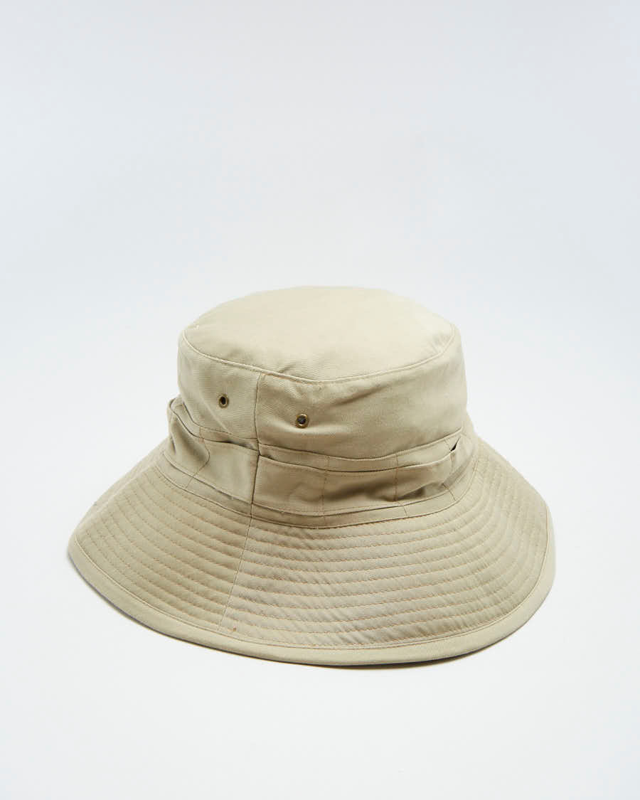 Vintage 80s Banana Republic Beige Boonie Hat - XL