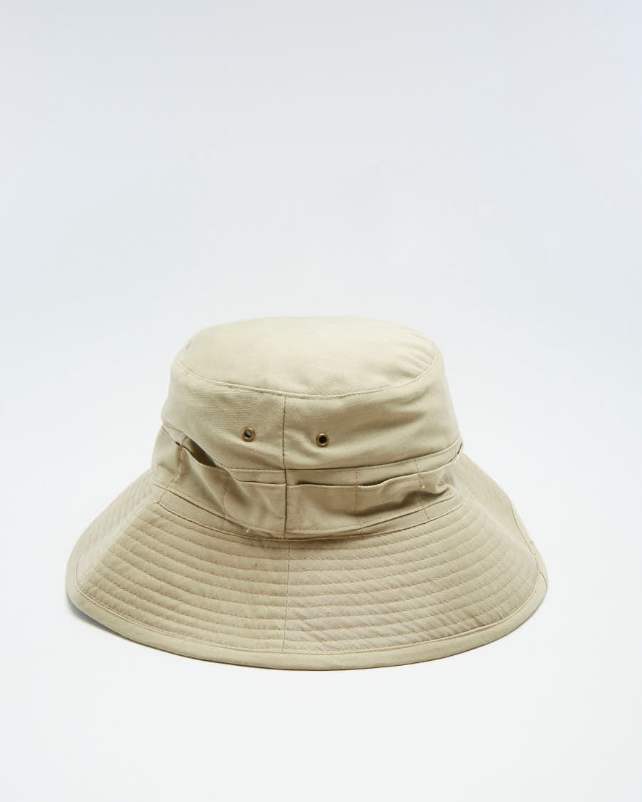 Vintage 80s Banana Republic Beige Boonie Hat - XL