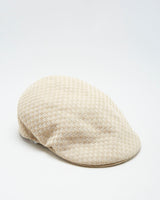 00s Kangol Beige Beret Hat - L
