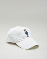 Ralph Lauren Polo Bear White Cap - Adjustable