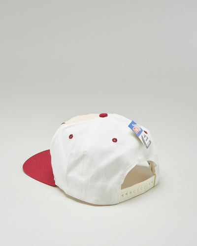 Vintage 1995 NFL Super Bowl XXIX Cream / White Cap Deadstock With Tags - Adjustable