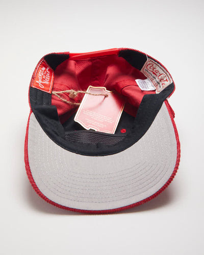 Deadstock Coca-Cola Red Corduroy Baseball Cap