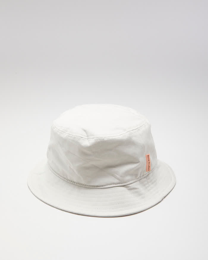 Acne Studios Cream Bucket Hat
