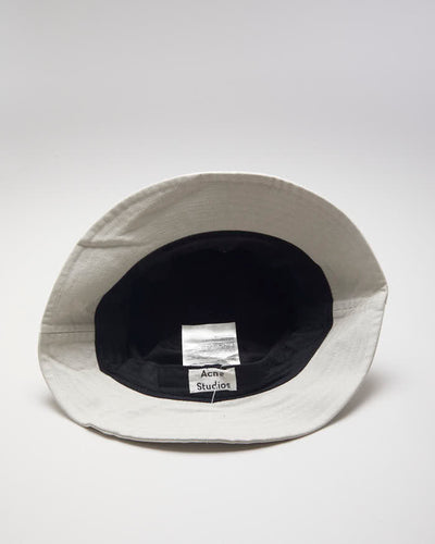 Acne Studios Cream Bucket Hat