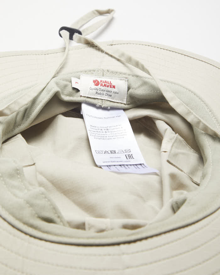 Fjall Raven Beige Bucket Hat - L