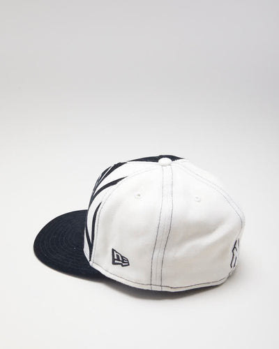 NBA New Ear New York Black And White Snapback