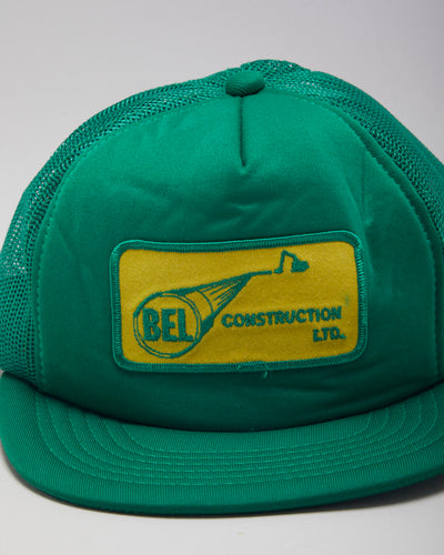 Vintage 90's Construction Trucker Cap - OS