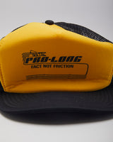 Vintage 90's Yellow Mesh Trucker Cap - OS