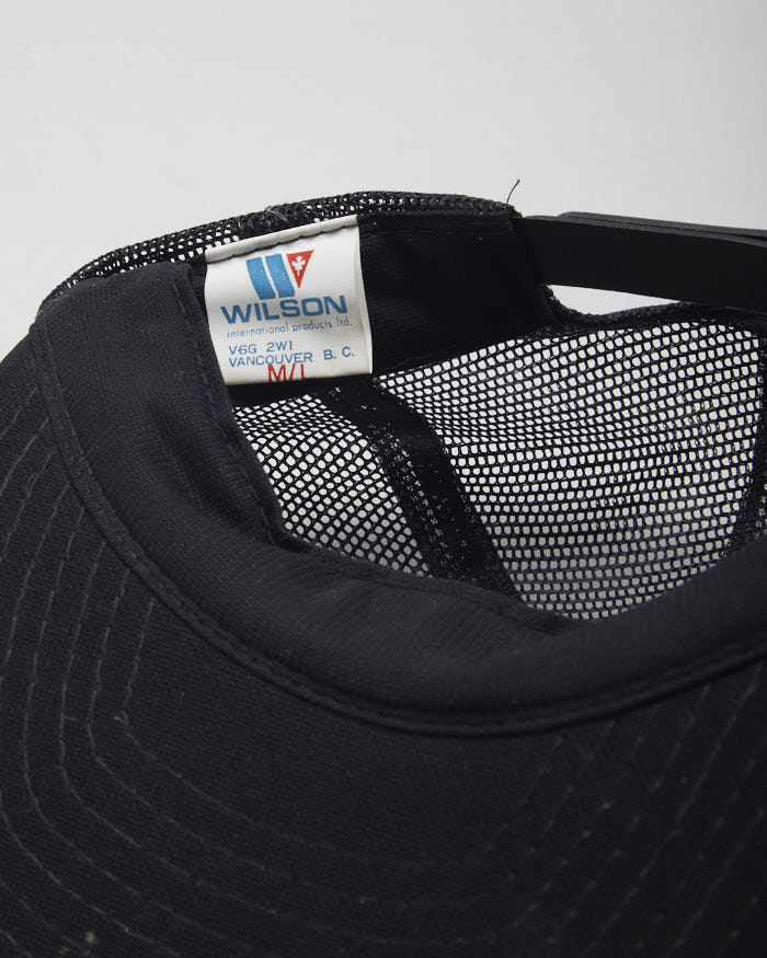 Vintage 90's Yellow Mesh Trucker Cap - OS