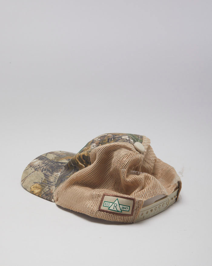 Vintage Real Tree Camo Trucker Cap - OS