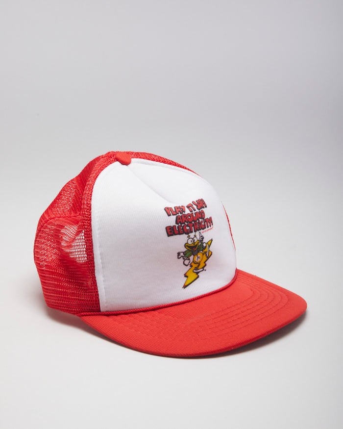 Vintage 90's Slogan Style Trucker Cap - OS