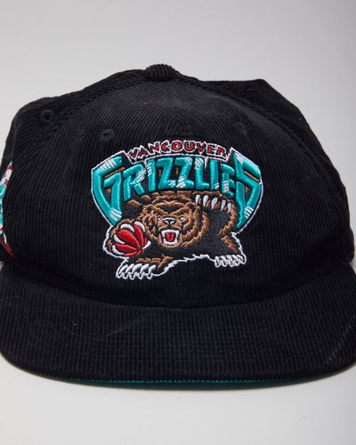 Vintage Mitchelll & Ness Vancover Grizzlies Corduroy Snapback - OS