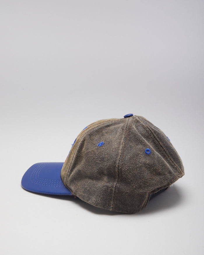 Vintage NFL GIANTS Leather Baseball Cap - OS
