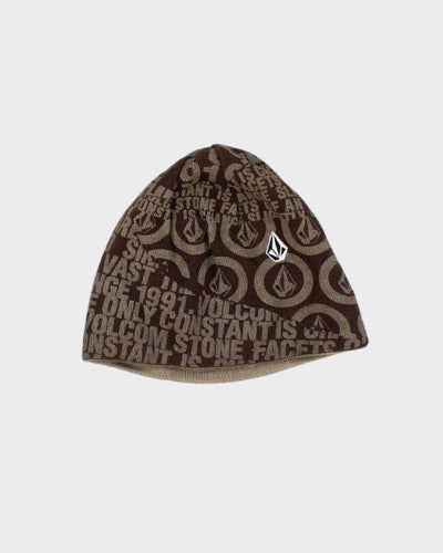 Vintage Y2K Volcom All Over Print Toque Beanie - OS