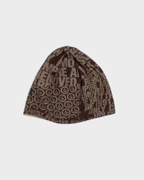 Vintage Y2K Volcom All Over Print Toque Beanie - OS