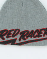 Vintage Y2K Red Racer Toque Beanie - OS