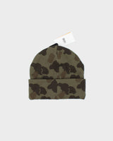 Vintage Carhartt Camouflage Acrylic Watch Cap Beanie - OS