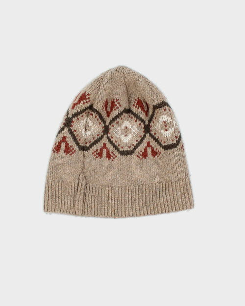 Vintage Carhartt Patterned Toque Beanie - OS