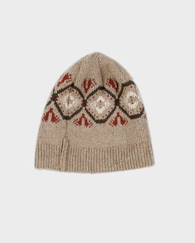 Vintage Carhartt Patterned Toque Beanie - OS