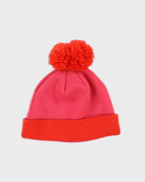 Vintage Paul Frank Two Tone Bobble Hat - OS