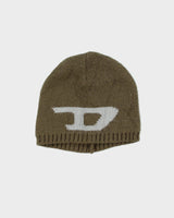 Vintage Y2K Diesel Skull Beanie - Small