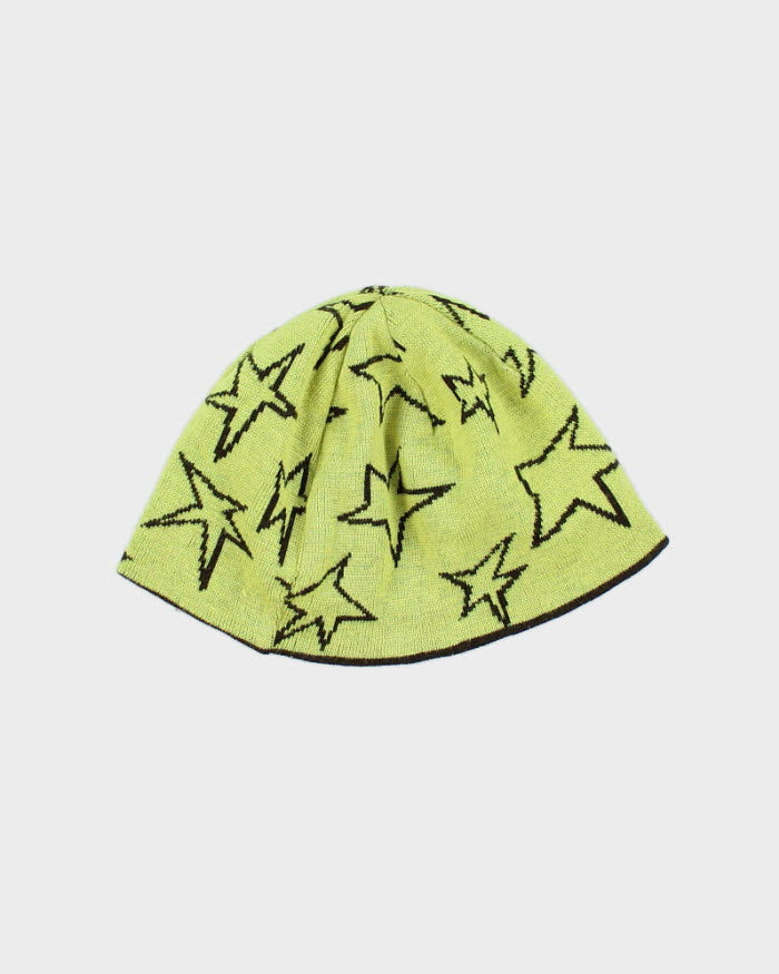 Vintage Y2K Reversible Skull Beanie - OS