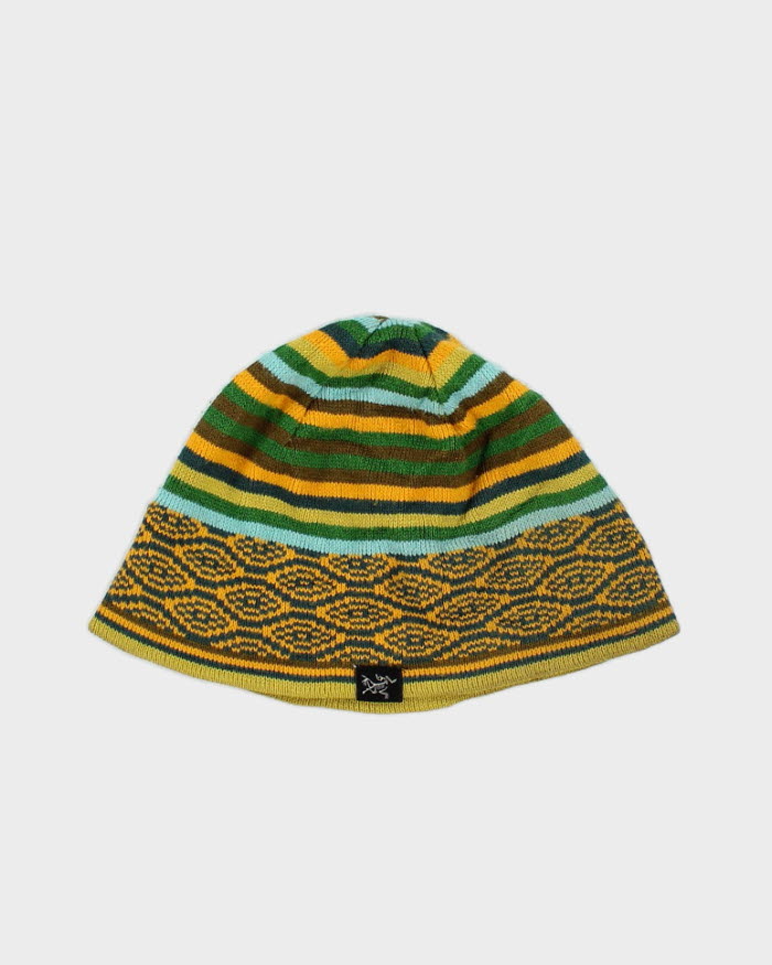 Vintage 2000's Arc'teryx Striped Skull Beanie - OS