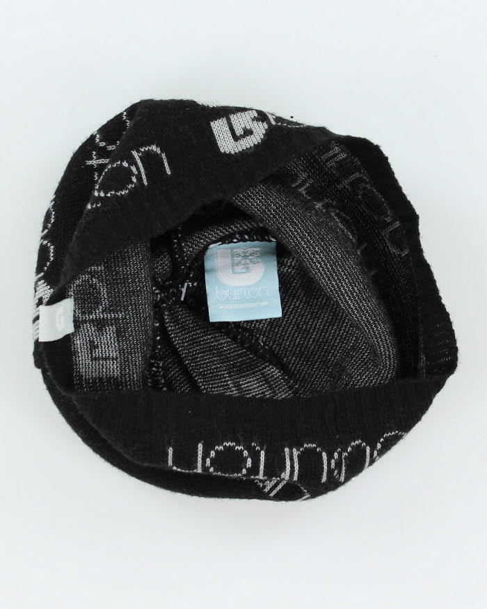 Vintage 2000's Burton Snowboards Patterned Skull Beanie - S