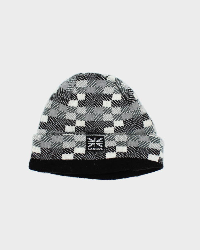 Vintage 2000's Kangol Patterned Reversible Watch Beanie - OS