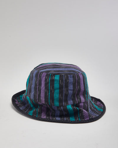 Vintage 2000's Purple Camouflage Bucket Hat - OS