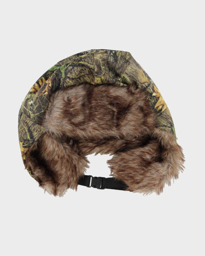 Vintage 2000's Real Tree Camouflage Lined Cold Weather Hat - OS