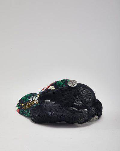 Vintage 2000's Ed Hardy Embroidered Trucker Cap - OS