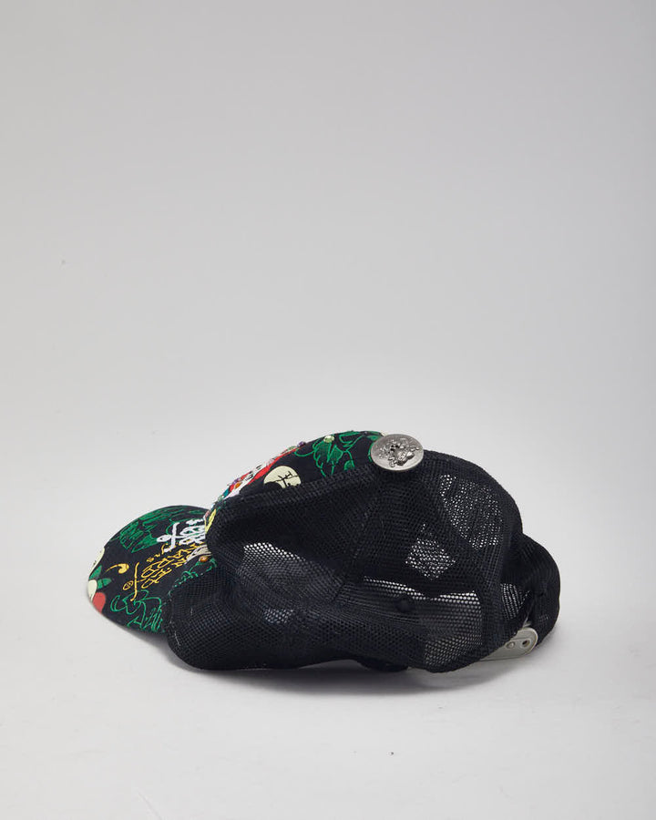 Vintage 2000's Ed Hardy Embroidered Trucker Cap - OS
