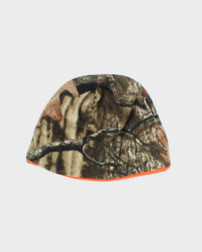 Vintage Y2K Red Head Camouflage Toque Beanie - OS