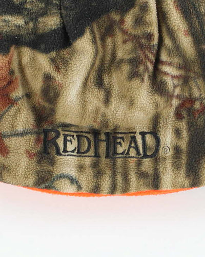 Vintage Y2K Red Head Camouflage Toque Beanie - OS