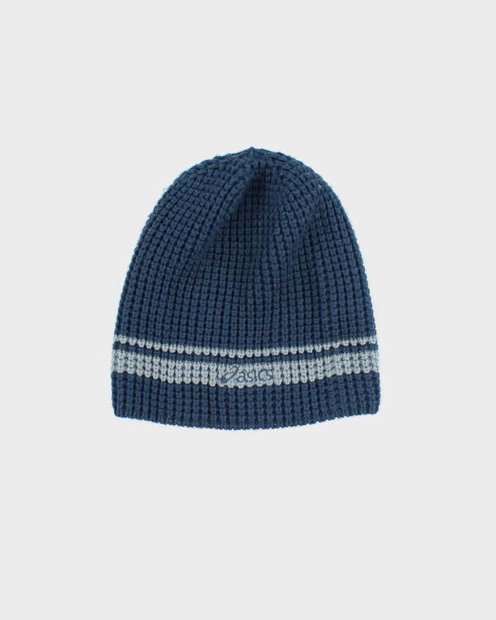 Vintage Y2K Asics Embroidered Logo Toque Beanie - OS