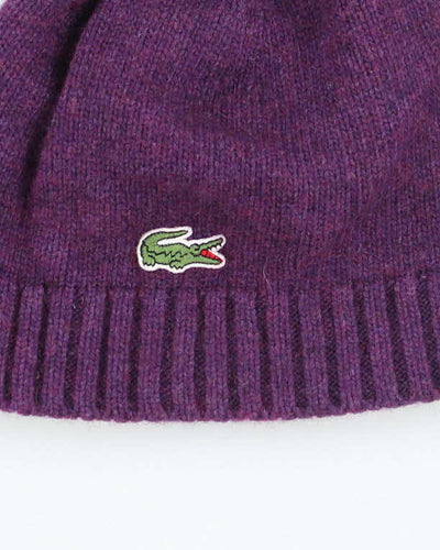 Vintage Y2K Lacoste Small Logo Toque Beanie - OS